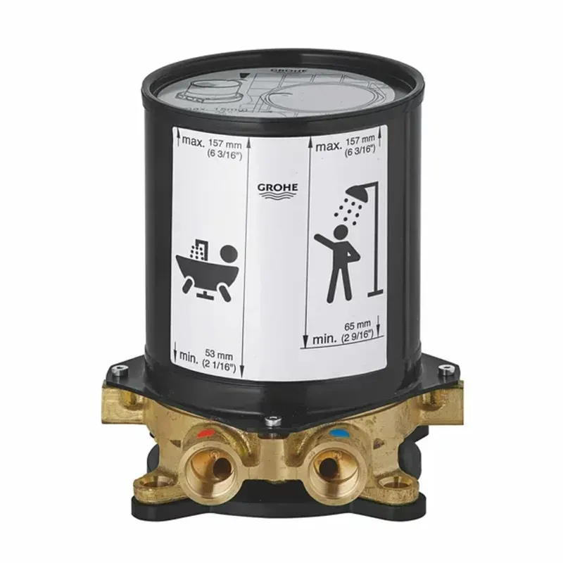 Casa si Gradina - Sanitare - Lavoar baie si accesorii - Baterii sanitare - Corp incastrat Grohe pentru baterii/pipe de cada - Infinity.ro