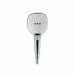 Casa si Gradina - Sanitare - Lavoar baie si accesorii - Baterii sanitare - Para de dus Hansgrohe Raindance Select E120 crom - alb 3 functii - Infinity.ro