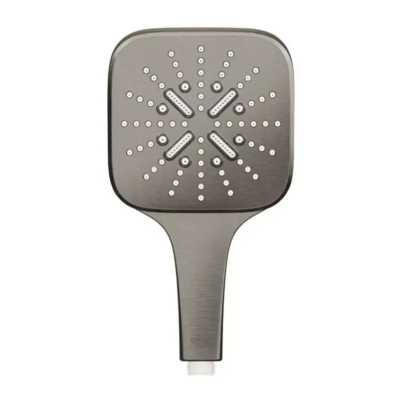 Casa si Gradina - Sanitare - Lavoar baie si accesorii - Baterii sanitare - Para de dus Grohe Rainshower SmartActive 130 Cube 3 functii antracit periat Hard Graphite - Infinity.ro