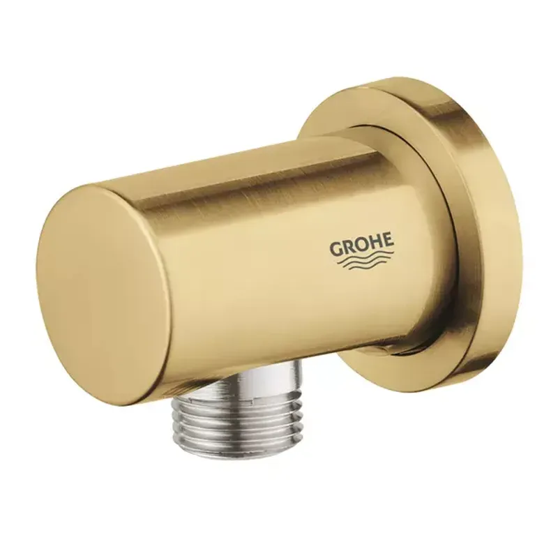 Casa si Gradina - Sanitare - Lavoar baie si accesorii - Baterii sanitare - Cot de iesire dus Grohe Rainshower auriu periat Cool Sunrise - Infinity.ro