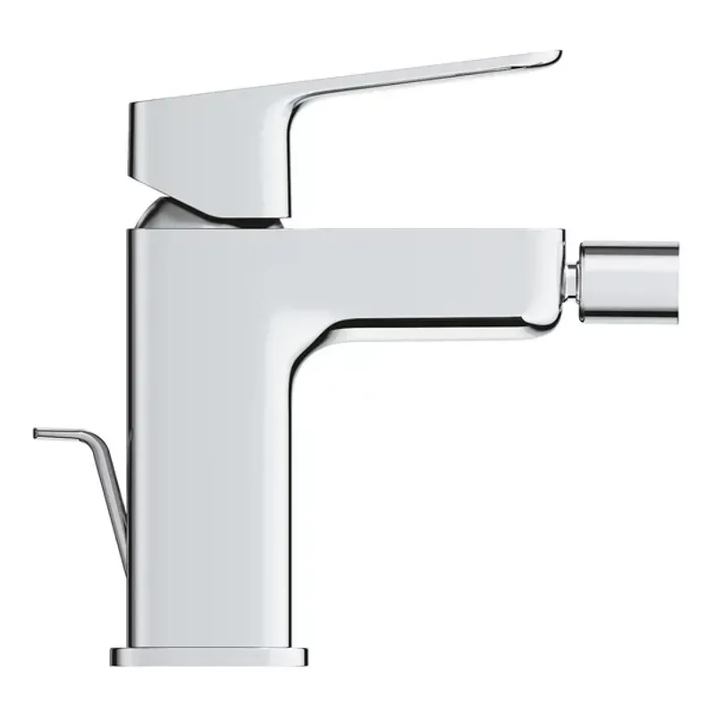 Casa si Gradina - Sanitare - Lavoar baie si accesorii - Baterii sanitare - Baterie bideu monocomanda Grohe Cubeo cu ventil Pop-Up crom lucios - Infinity.ro