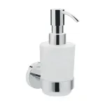 Casa si Gradina - Sanitare - Suporturi si accesorii baie - Accesorii baie - Dispersor sapun lichid crom Hansgrohe Logis Universal crom mat - Infinity.ro