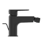 Casa si Gradina - Sanitare - Lavoar baie si accesorii - Baterii sanitare - Baterie bideu Ideal Standard Cerafine O cu ventil pop-up negru mat - Infinity.ro