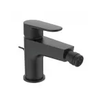 Casa si Gradina - Sanitare - Lavoar baie si accesorii - Baterii sanitare - Baterie bideu Ideal Standard Cerafine O cu ventil pop-up negru mat - Infinity.ro