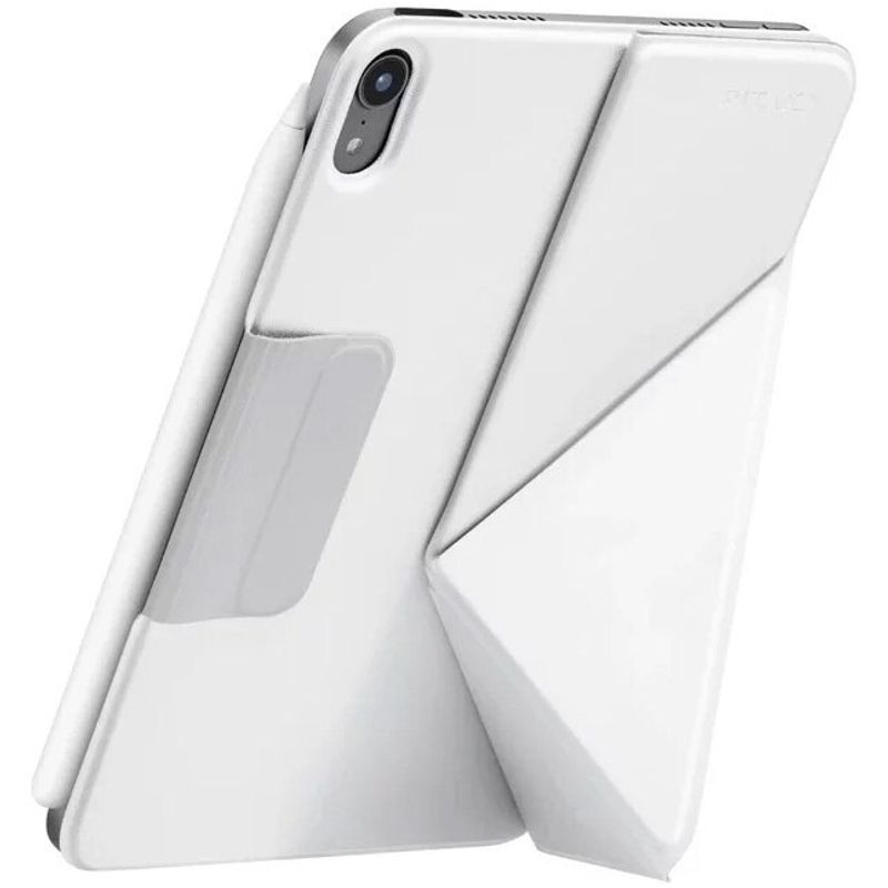 Laptop, Telefoane si Tablete - Tablete si accesorii tablete - Accesorii Tablete - Huse tablete - Husa de protectie Pitaka pentru iPad Mini 6/Mini (A17 Pro) MagEZ Folio 2, Alb - Infinity.ro