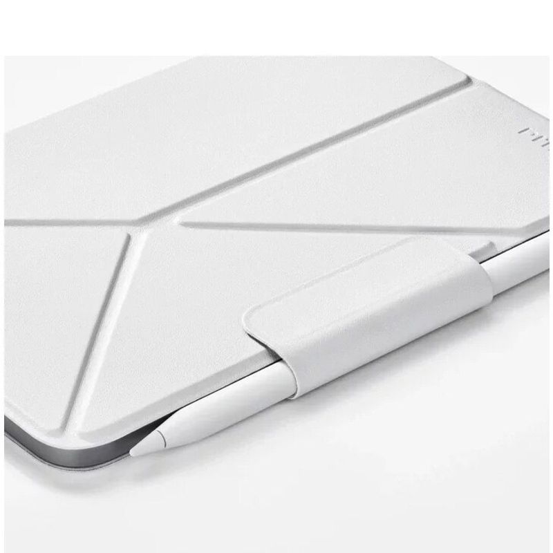 Laptop, Telefoane si Tablete - Tablete si accesorii tablete - Accesorii Tablete - Huse tablete - Husa de protectie Pitaka pentru iPad Mini 6/Mini (A17 Pro) MagEZ Folio 2, Alb - Infinity.ro