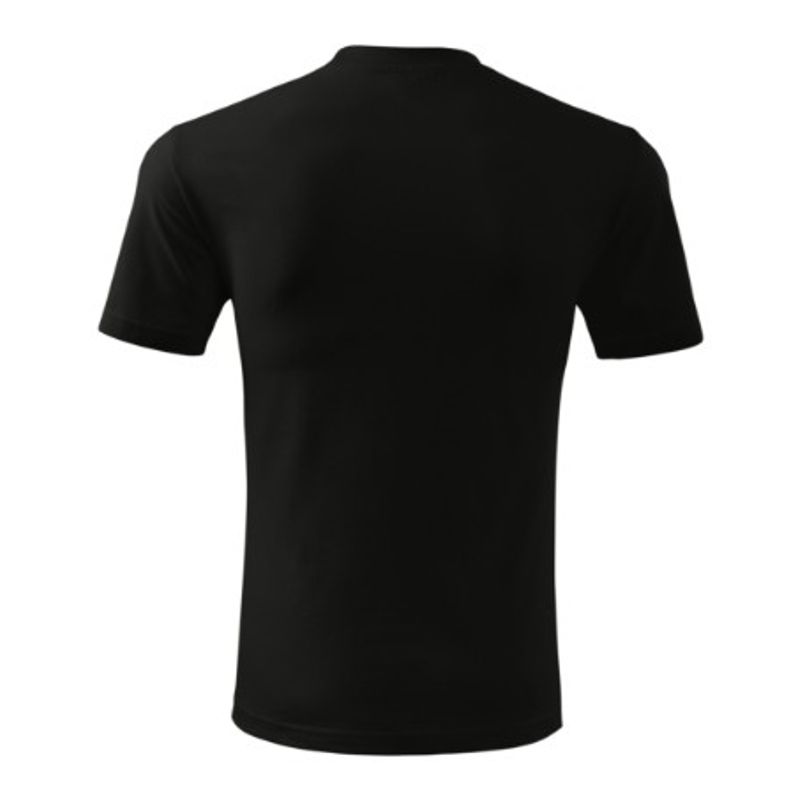 Fashion, accesorii si bijuterii - Barbati - Imbracaminte - Tricouri si bluze barbati - Tricou unisex Malfini Classic 101, bumbac 160 g/mp, croiala tubulara Negru 4XL - Infinity.ro