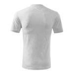 Fashion, accesorii si bijuterii - Barbati - Imbracaminte - Tricouri si bluze barbati - Tricou unisex Malfini Classic 101, bumbac 160 g/mp, croiala tubulara Alb 4XL - Infinity.ro