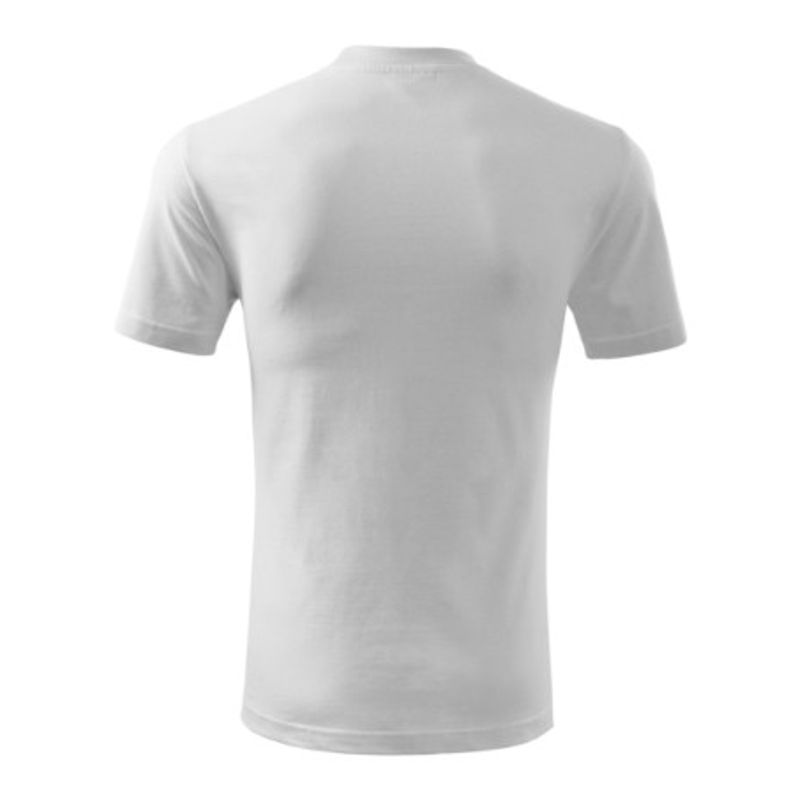 Fashion, accesorii si bijuterii - Barbati - Imbracaminte - Tricouri si bluze barbati - Tricou unisex Malfini Classic 101, bumbac 160 g/mp, croiala tubulara S Alb - Infinity.ro