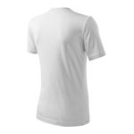 Fashion, accesorii si bijuterii - Barbati - Imbracaminte - Tricouri si bluze barbati - Tricou unisex Malfini Classic 101, bumbac 160 g/mp, croiala tubulara S Alb - Infinity.ro