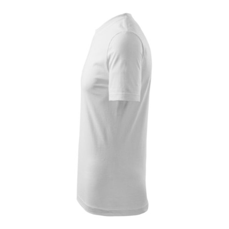 Fashion, accesorii si bijuterii - Barbati - Imbracaminte - Tricouri si bluze barbati - Tricou unisex Malfini Classic 101, bumbac 160 g/mp, croiala tubulara S Alb - Infinity.ro