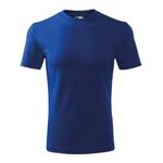 Fashion, accesorii si bijuterii - Barbati - Imbracaminte - Tricouri si bluze barbati - Tricou unisex Malfini Classic 101, bumbac 160 g/mp, croiala tubulara Albastru L - Infinity.ro