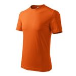 Fashion, accesorii si bijuterii - Barbati - Imbracaminte - Tricouri si bluze barbati - Tricou unisex Malfini Classic 101, bumbac 160 g/mp, croiala tubulara M Portocaliu - Infinity.ro