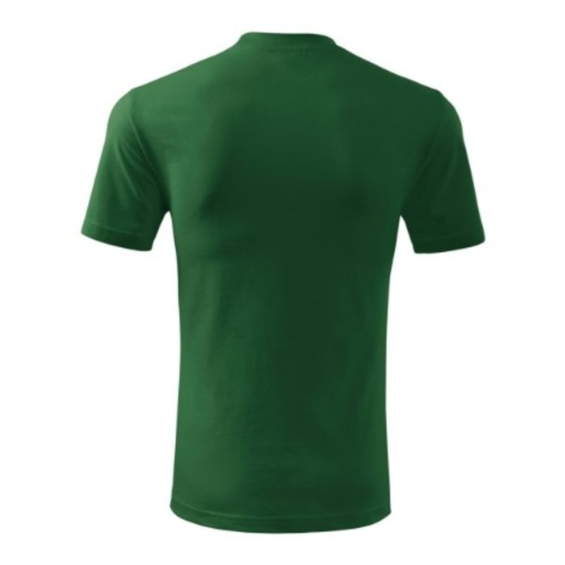 Fashion, accesorii si bijuterii - Barbati - Imbracaminte - Tricouri si bluze barbati - Tricou unisex Malfini Classic 101, bumbac 160 g/mp, croiala tubulara M Verde sticla - Infinity.ro