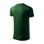Fashion, accesorii si bijuterii - Barbati - Imbracaminte - Tricouri si bluze barbati - Tricou pentru barbati Malfini Basic 129, bumbac 160 g/mp, croiala tubulara M Verde sticla - Infinity.ro