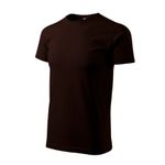 Fashion, accesorii si bijuterii - Barbati - Imbracaminte - Tricouri si bluze barbati - Tricou pentru barbati Malfini Basic 129, bumbac 160 g/mp, croiala tubulara M Cafea - Infinity.ro