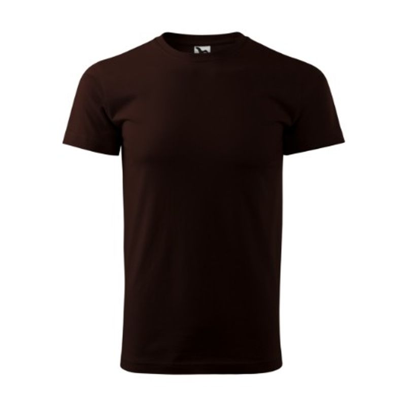 Fashion, accesorii si bijuterii - Barbati - Imbracaminte - Tricouri si bluze barbati - Tricou pentru barbati Malfini Basic 129, bumbac 160 g/mp, croiala tubulara M Cafea - Infinity.ro