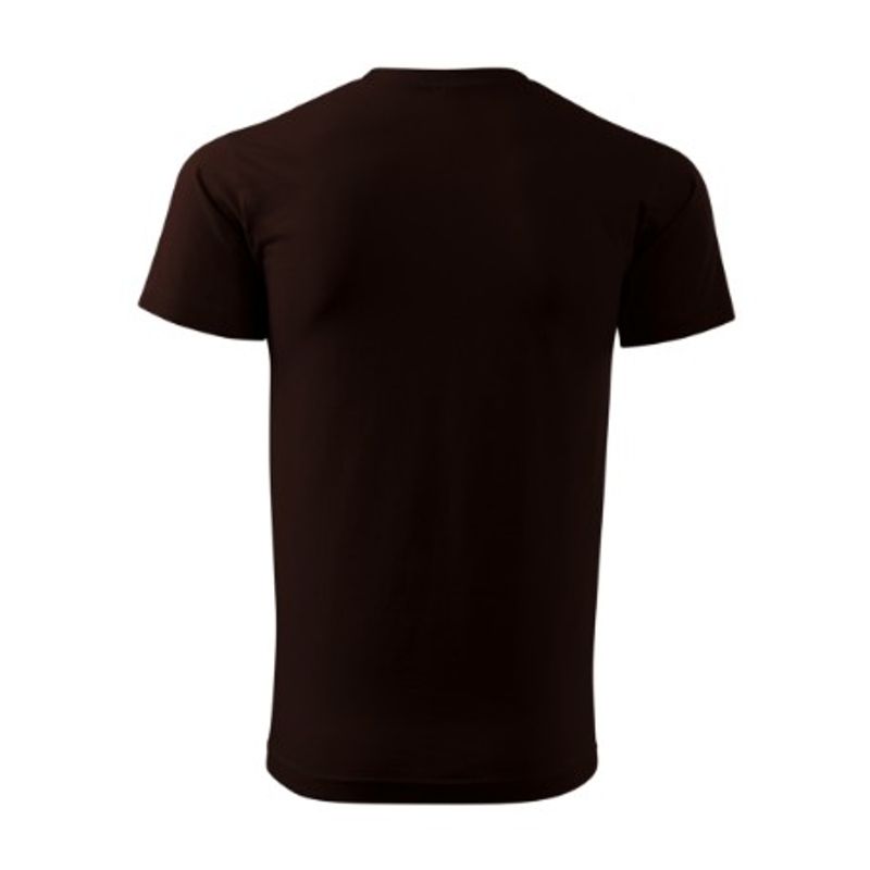 Fashion, accesorii si bijuterii - Barbati - Imbracaminte - Tricouri si bluze barbati - Tricou pentru barbati Malfini Basic 129, bumbac 160 g/mp, croiala tubulara M Cafea - Infinity.ro