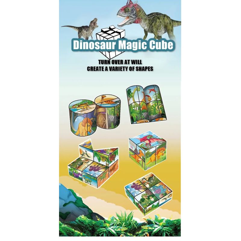 Jucarii, Copii si Bebe - Jucarii si jocuri - Jucarii & jocuri educative - Jucarii interactive - Jucarie pentru copii -Cub magic, cu schimbare de forma - Infinity.ro