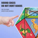 Jucarii, Copii si Bebe - Jucarii si jocuri - Jucarii & jocuri educative - Jucarii interactive - Jucarie pentru copii -Cub magic, cu schimbare de forma - Infinity.ro