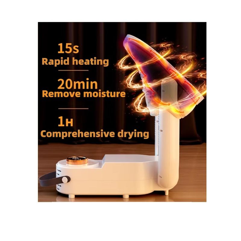 Fashion, accesorii si bijuterii - Femei - Incaltaminte femei - Accesorii incaltaminte - Uscator Electric pentru Incaltaminte, 360° aer cald, functie antibacteriana 99%, timer inteligent 120 min - Infinity.ro