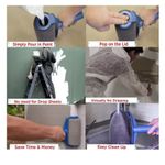 Casa si Gradina - Constructii - Vopsea si tencuieli - Unelte de vopsit si tencuit - Sistem complet pentru Vopsea - Trafalet cu Rezervor, 4 Accesorii, Maner Extensibil - Infinity.ro