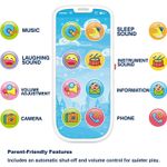 Jucarii, Copii si Bebe - Jucarii si jocuri - Jucarii bebelusi - Jucarii interactive bebelusi - Jucarie Interactiva Educativa 2 in 1, Telefon si Telecomanda, cu sunete si lumini, Oby Toys, +18 luni - Infinity.ro