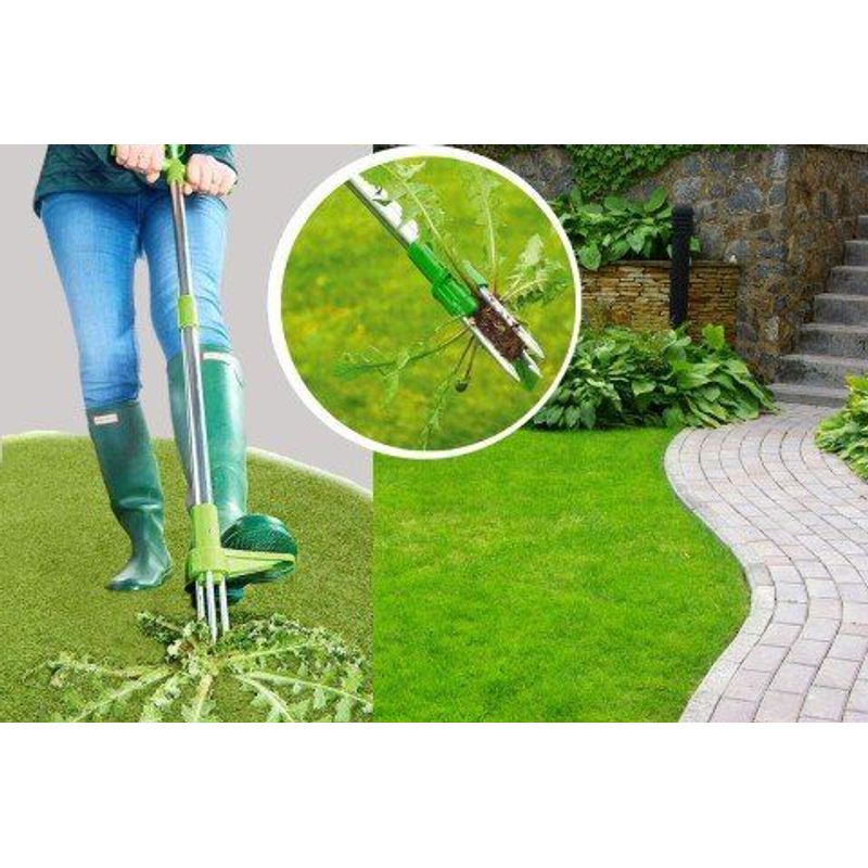 Casa si Gradina - Gradinarit si plante - Unelte gradinarit - Lopeti si unelte de sapat - Unealta de Extractie si  Indepartare a Buruienilor si Radacinilor, cu Maner Lung Ergonomic - Infinity.ro