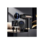 Ingrijire personala si Cosmetice - Sanatate si wellness - Articole wellness - Aparate si dispozitive de masaj - Aparat de Masaj Premium, tip Pistol cu Maner, 4 Capete Interschimbabile, 9 viteze - Infinity.ro