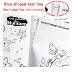 Carti si Birotica - Carti - Carti pentru copii - Activitati extracurriculare - Set 2 Carti de Colorat Educationale, Alfabetul si Numerele, 24 culori cerate incluse + 3 ani - Infinity.ro