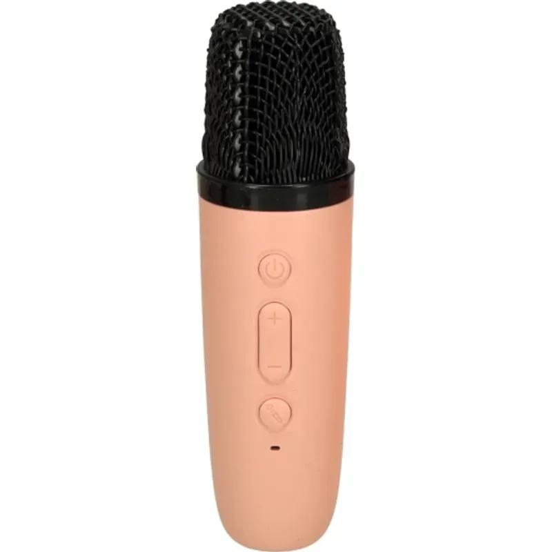 TV, Audio-Video si Foto - Portabile audio - Boxe portabile - Sistem Karaoke Portabil cu Microfon Wireless, Boxa Bluetooth Colorata, Functie MP3, USB/TF, pentru Petreceri, Roz - Infinity.ro