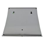 Casa si Gradina - Corpuri si surse de iluminat - Iluminat exterior - Lampi solare - Numar de casa cu iluminare LED, alimentat cu panou solar, fixare pe perete, 18x20 cm - Infinity.ro