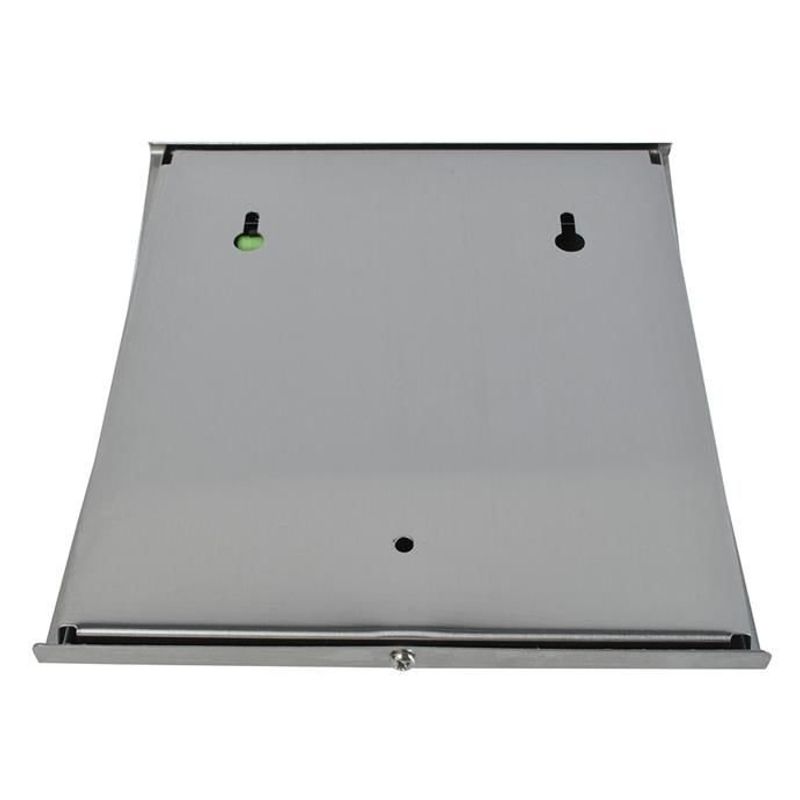 Casa si Gradina - Corpuri si surse de iluminat - Iluminat exterior - Lampi solare - Numar de casa cu iluminare LED, alimentat cu panou solar, fixare pe perete, 18x20 cm - Infinity.ro