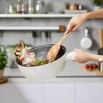 Casa si Gradina - Bucatarie si vesela - Vase pentru gatit - Tigai si seturi - Tigaie Electrica Inteligenta 3L, 26cm, Multifunctionala, Cos pentru Gatire la Abur, Capac Inclus, Antiaderenta, 220V - Infinity.ro