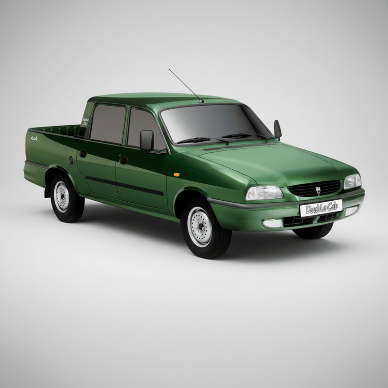 Auto si Moto - Intretinere auto - Covorase auto - Covorase Tip Tavita Compatibile Dacia 1304 Pick-up Double Cab, Silver - Infinity.ro