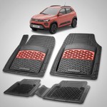 Auto si Moto - Intretinere auto - Covorase auto - Covorase Tip Tavita Compatibile Dacia Spring 2024-2026 , Red - Infinity.ro