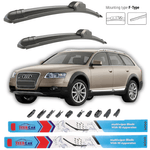 Auto si Moto - Intretinere auto - Stergatoare - Stergatoare Audi A6 ( Allroad C6, 4FH) 2006-2008 – Set fata Flat - Infinity.ro