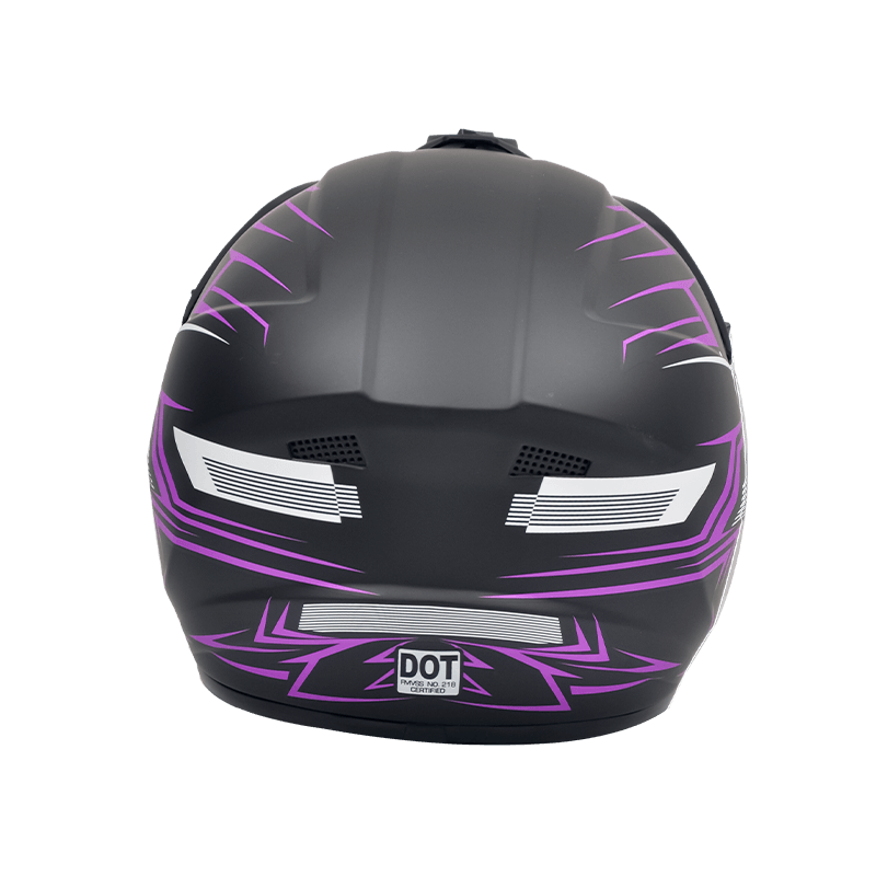 Auto si Moto - Moto - Echipamente protectie moto - Casti moto - Casca Moto/Enduro, Interior Confortabil, pentru Motociclete, Cross, Enduro, ATV, Dirt Bike, FIXATO,  Marime L, Mov - Infinity.ro