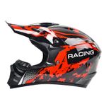 Auto si Moto - Moto - Echipamente protectie moto - Casti moto - Casca Moto/Enduro, Interior Confortabil, pentru Motociclete, Cross, Enduro, ATV, Dirt Bike, FIXATO,  Marime S, Rosu - Infinity.ro