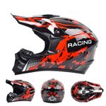 Auto si Moto - Moto - Echipamente protectie moto - Casti moto - Casca Moto/Enduro, Interior Confortabil, pentru Motociclete, Cross, Enduro, ATV, Dirt Bike, FIXATO,  Marime XL, Rosu - Infinity.ro