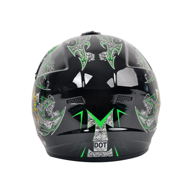 Auto si Moto - Moto - Echipamente protectie moto - Casti moto - Casca Moto/Enduro, Interior Confortabil, pentru Motociclete, Cross, Enduro, ATV, Dirt Bike, Marime L, Multicolor - Infinity.ro