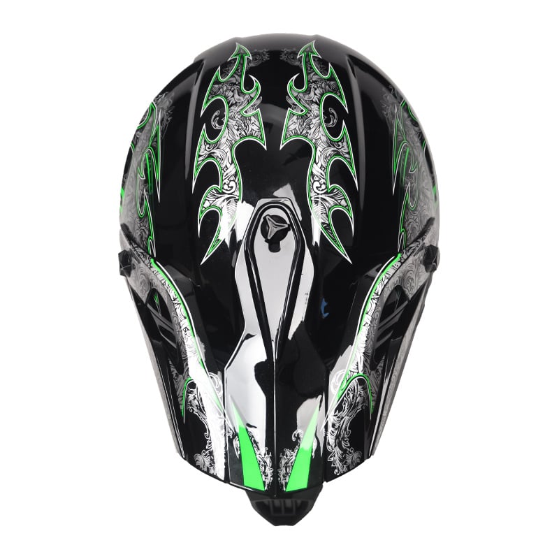 Auto si Moto - Moto - Echipamente protectie moto - Casti moto - Casca Moto/Enduro, Interior Confortabil, pentru Motociclete, Cross, Enduro, ATV, Dirt Bike, Marime L, Multicolor - Infinity.ro