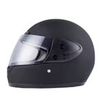 Auto si Moto - Moto - Echipamente protectie moto - Casti moto - Casca moto/scuter Full face unisex, cu viziera, FIXATO, marime universala 58-62cm, neagra - Infinity.ro