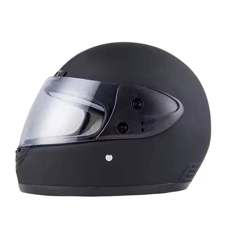 Auto si Moto - Moto - Echipamente protectie moto - Casti moto - Casca moto/scuter Full face unisex, cu viziera, FIXATO, marime universala 58-62cm, neagra - Infinity.ro