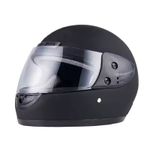 Auto si Moto - Moto - Echipamente protectie moto - Casti moto - Casca moto/scuter Full face unisex, cu viziera, FIXATO, marime universala 58-62cm, neagra - Infinity.ro