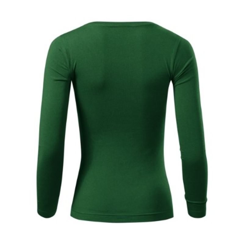 Fashion, accesorii si bijuterii - Femei - Imbracaminte femei - Camasi si bluze femei - Tricou pentru dama Malfini Fit-T LS 169, maneca lunga, bumbac 160 g/mp XL Verde sticla - Infinity.ro