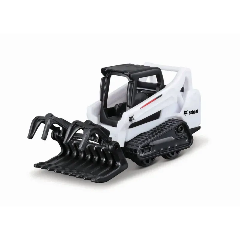 Jucarii, Copii si Bebe - Jucarii si jocuri - Vehicule si jucarii cu telecomanda - Masinute - Set de 4 mini vehicule de constructie Bobcat - Infinity.ro