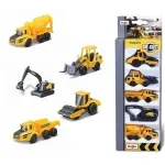 Jucarii, Copii si Bebe - Jucarii si jocuri - Vehicule si jucarii cu telecomanda - Masinute - Set 5 Utilaje de constructii Volvo - Infinity.ro