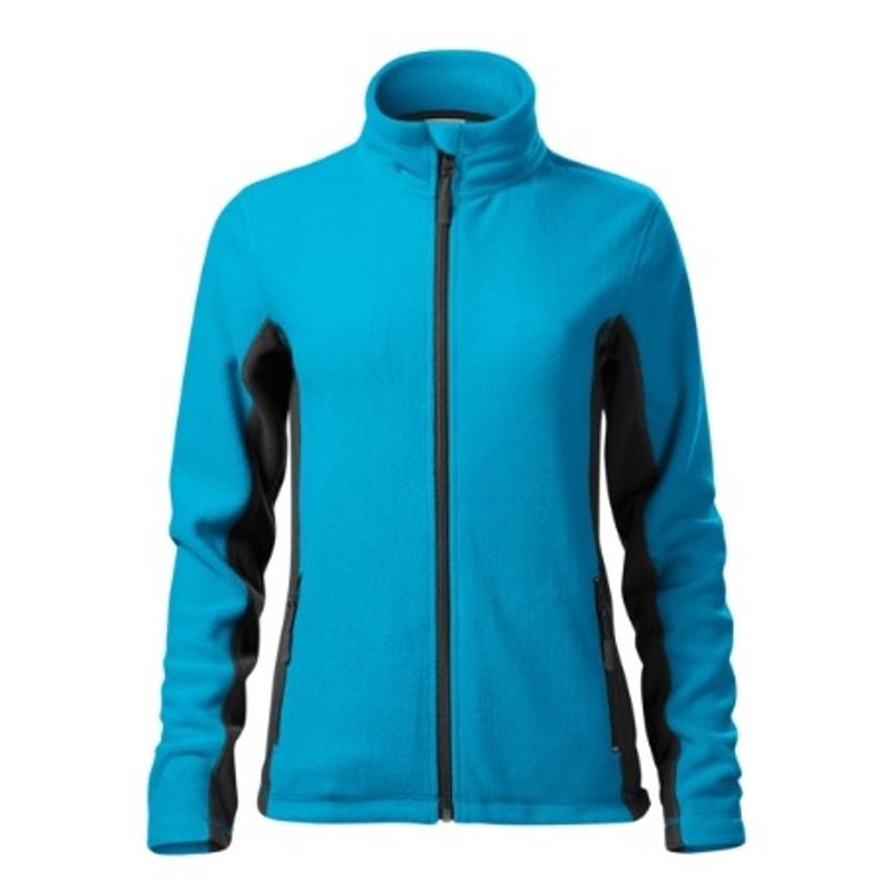 Fashion, accesorii si bijuterii - Femei - Imbracaminte femei - Jachete si geci femei - Jacheta fleece pentru dama, Frosty 528, Malfini M Turcoaz - Infinity.ro