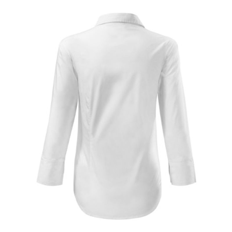Fashion, accesorii si bijuterii - Femei - Imbracaminte femei - Camasi si bluze femei - Camasa pentru dama, Style 218, Malfini M Alb - Infinity.ro